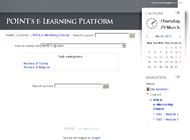 POINT's e-Learning Platform