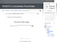 POINT's e-Learning Platform